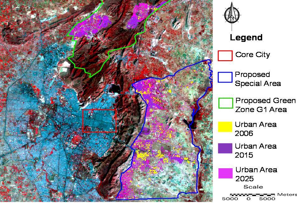 Spatial Growth Study Geo Spatial Technology for Scenario Based Analysis of Future Urban ...